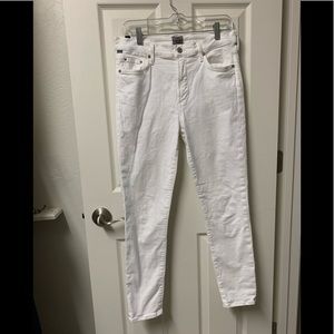 SZ 31 Citizens of Humanity White Stretch Jeans